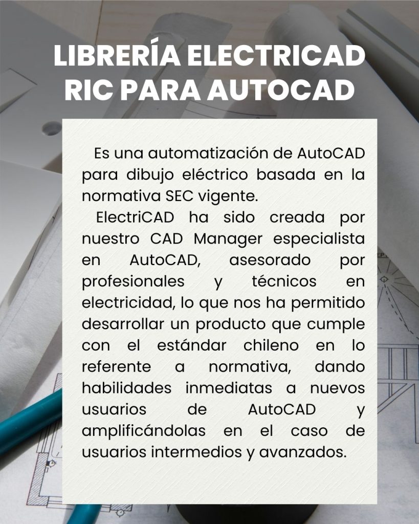 Librería ElectriCAD para AutoCAD